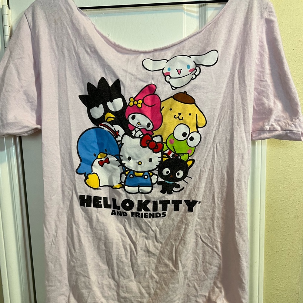 Hello Kitty Custom Design Shirt